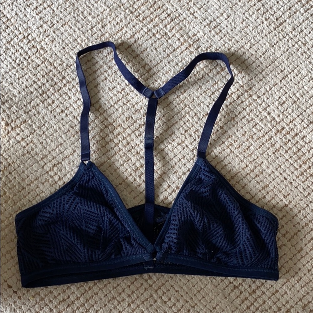 Plunging aerie bralette
